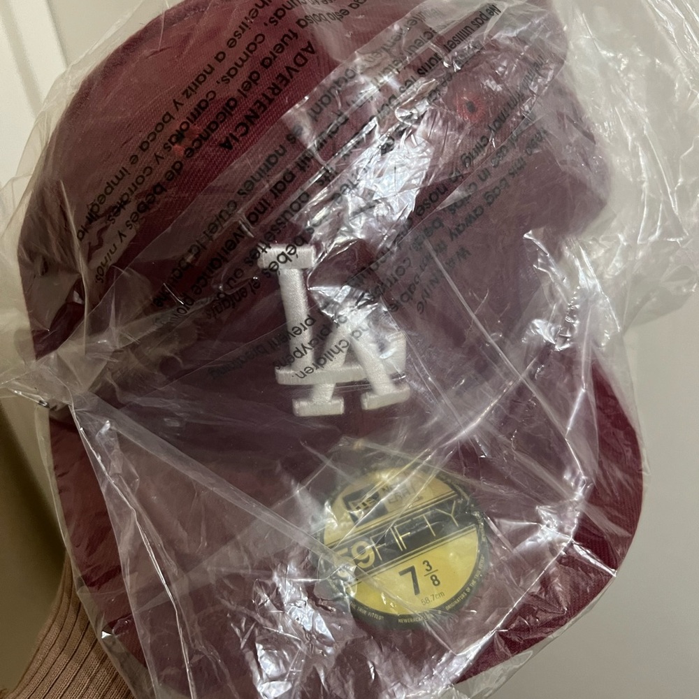 Lids Burgundy and Gray New Era Cap